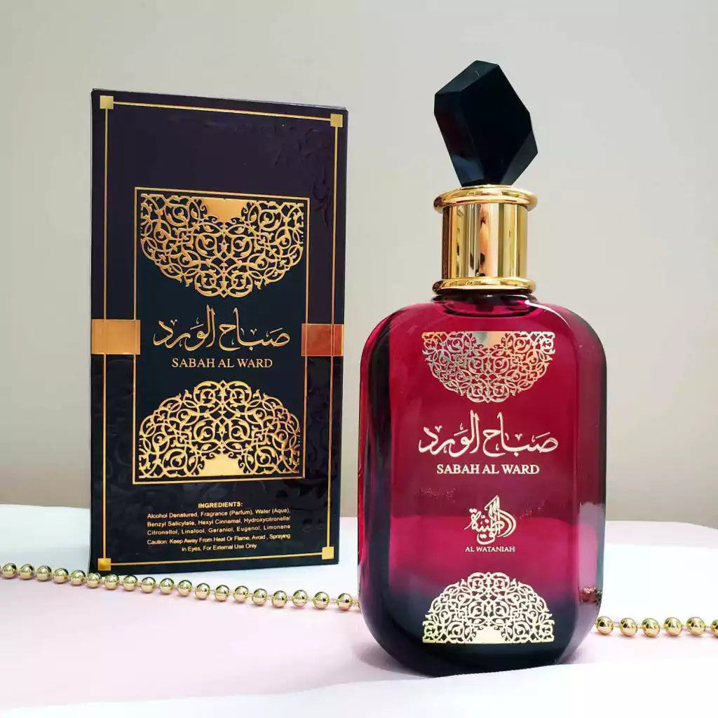 Set de 3 Perfumes | Sabah Al Ward 100 ml, Fakhar 100 ml, Royal Amber 100 ml
